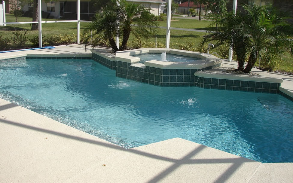 pool deck